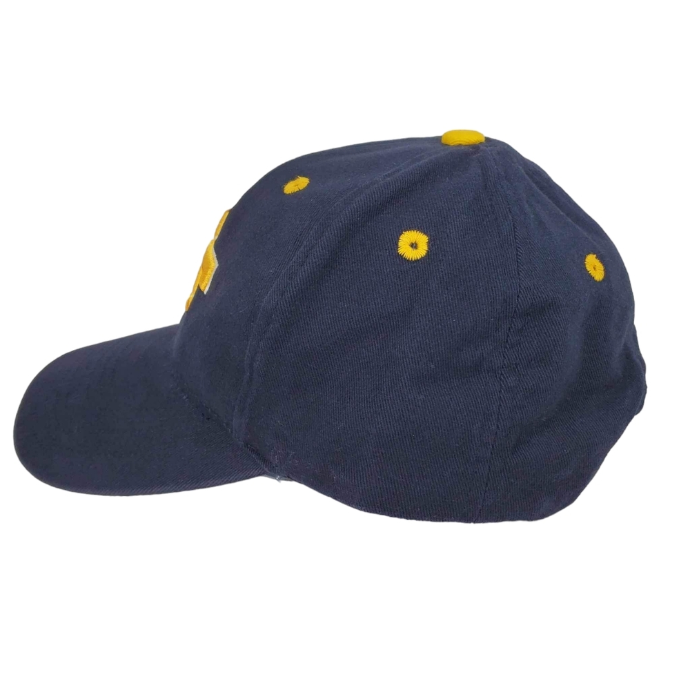 GT Georgia Tech Logo Hat Navy Gold Adjustable Velcro One Size Fits Most - Picture 3 of 5
